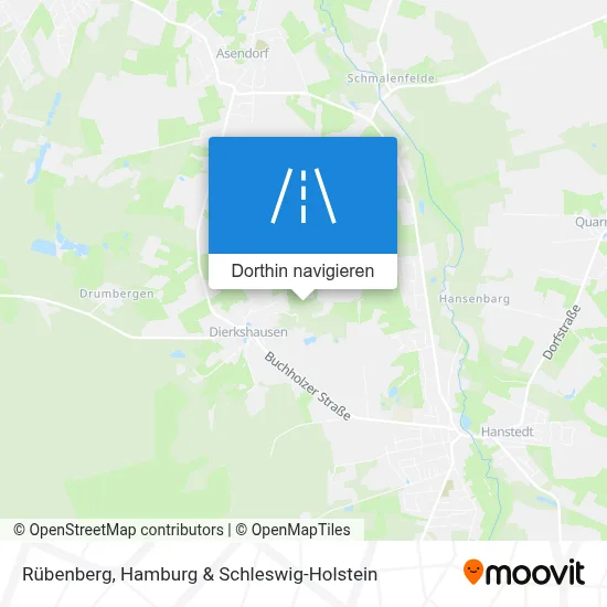 Rübenberg Karte