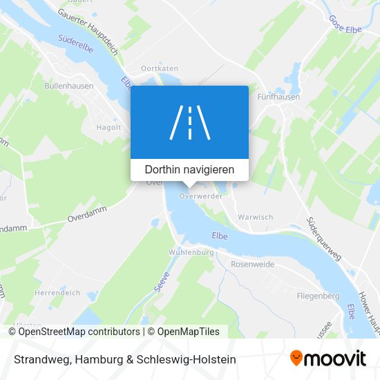 Strandweg Karte