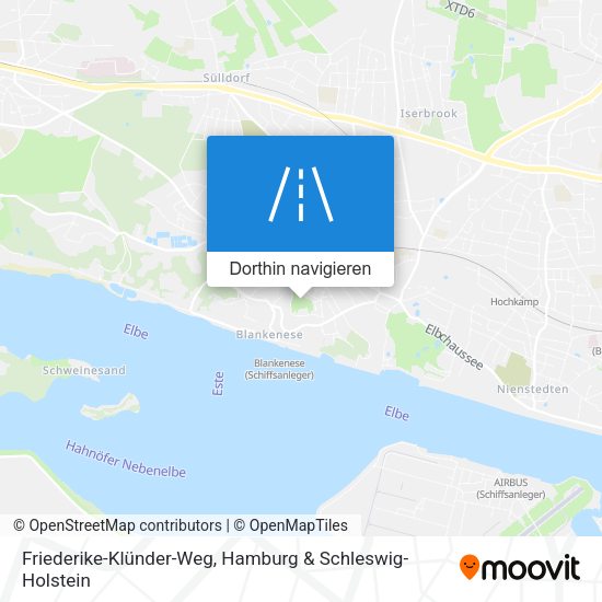 Friederike-Klünder-Weg Karte