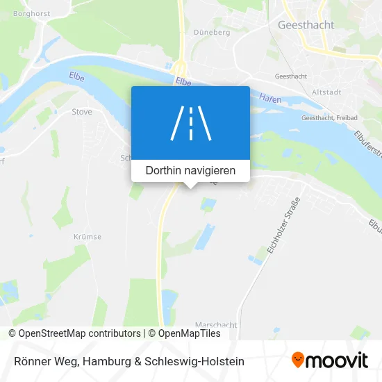Rönner Weg Karte