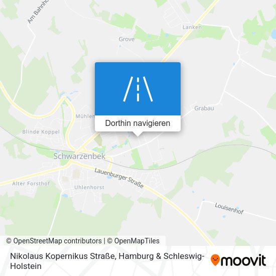 Nikolaus Kopernikus Straße Karte