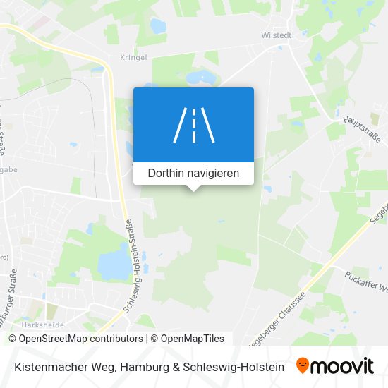 Kistenmacher Weg Karte