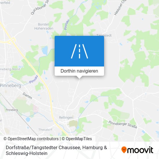 Dorfstraße / Tangstedter Chaussee Karte