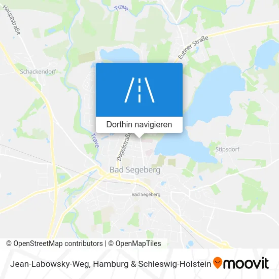 Jean-Labowsky-Weg Karte