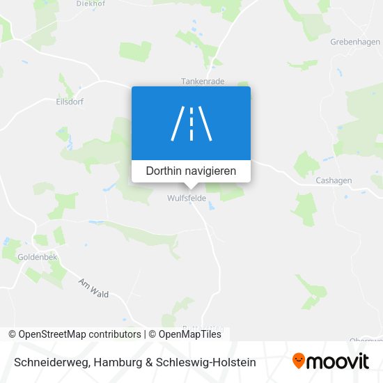 Schneiderweg Karte