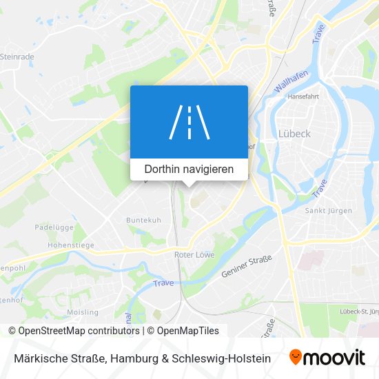 Märkische Straße Karte