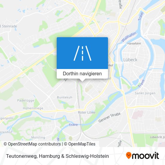 Teutonenweg Karte