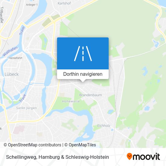 Schellingweg Karte