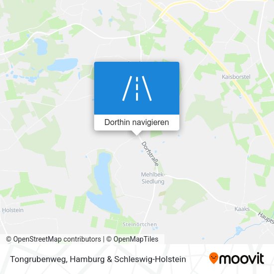 Tongrubenweg Karte