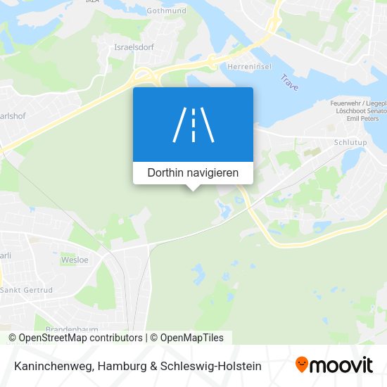 Kaninchenweg Karte