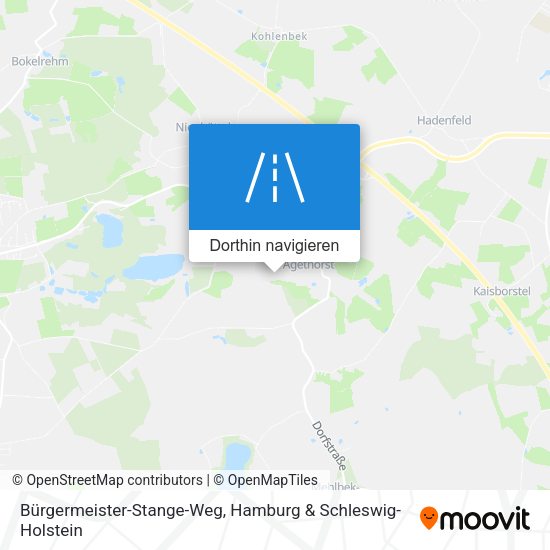 Bürgermeister-Stange-Weg Karte