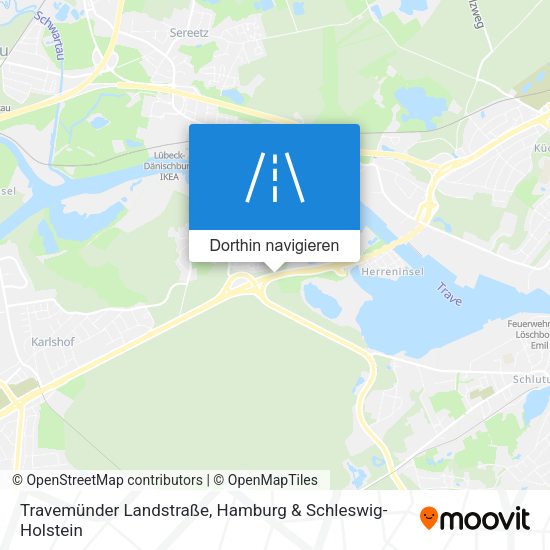 Travemünder Landstraße Karte