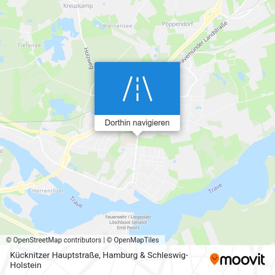 Kücknitzer Hauptstraße Karte