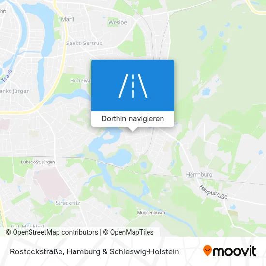 Rostockstraße Karte