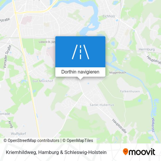 Kriemhildweg Karte