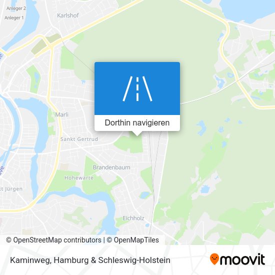 Kaminweg Karte