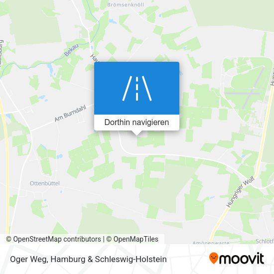 Oger Weg Karte