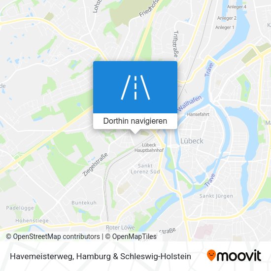 Havemeisterweg Karte