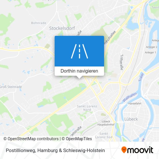 Postillionweg Karte