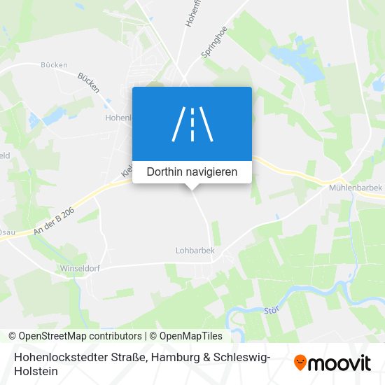 Hohenlockstedter Straße Karte