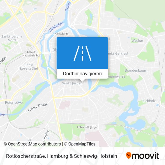 Rotlöscherstraße Karte