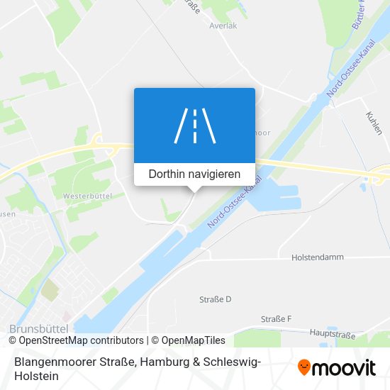 Blangenmoorer Straße Karte