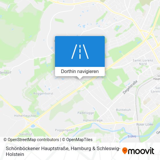 Schönböckener Hauptstraße Karte