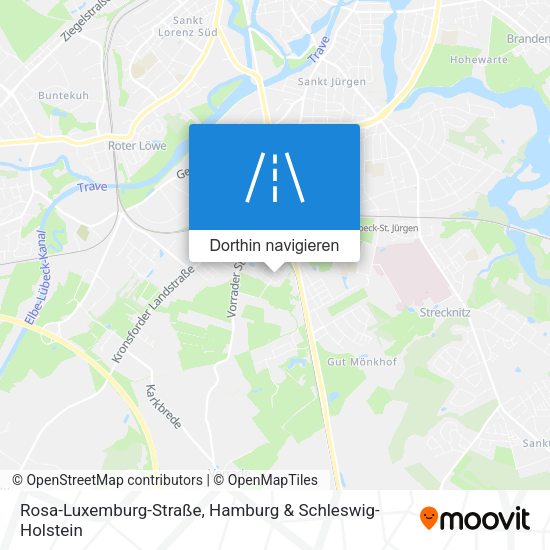 Rosa-Luxemburg-Straße Karte