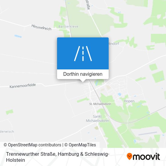 Trennewurther Straße Karte
