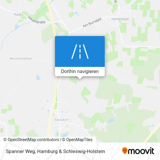 Spanner Weg Karte