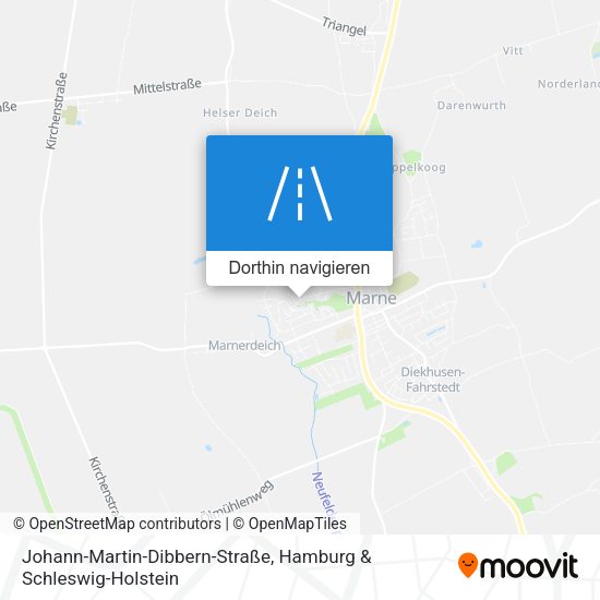 Johann-Martin-Dibbern-Straße Karte