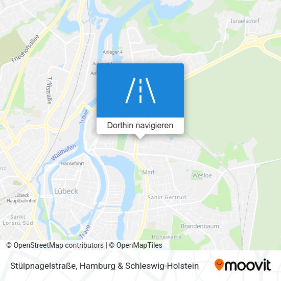 Stülpnagelstraße Karte