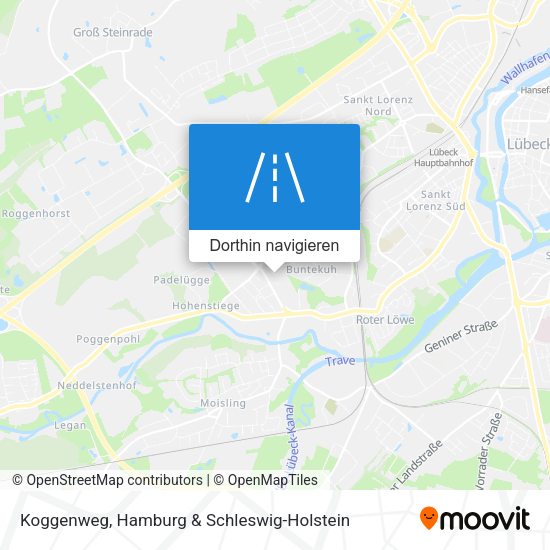 Koggenweg Karte