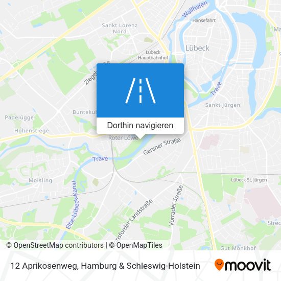 12 Aprikosenweg Karte