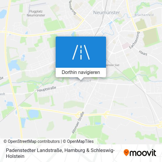 Padenstedter Landstraße Karte