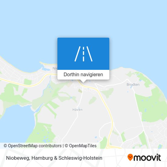 Niobeweg Karte