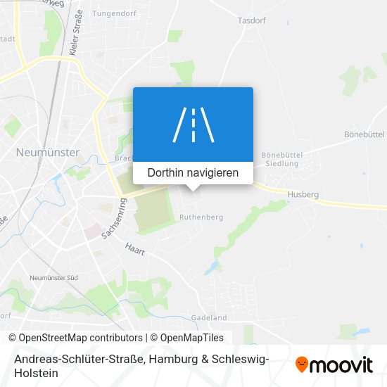 Andreas-Schlüter-Straße Karte