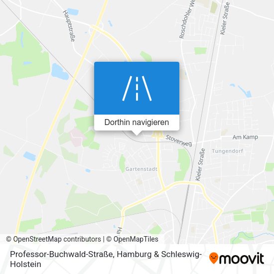 Professor-Buchwald-Straße Karte