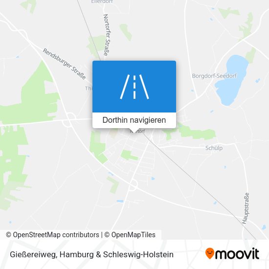 Gießereiweg Karte