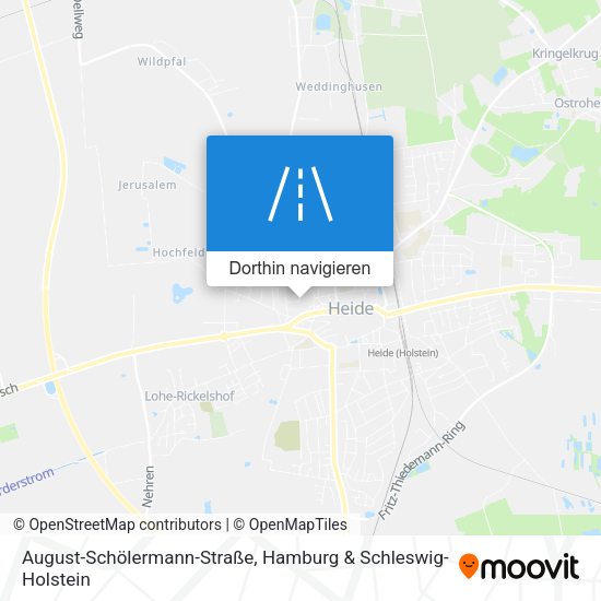 August-Schölermann-Straße Karte