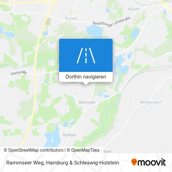 Rammseer Weg Karte