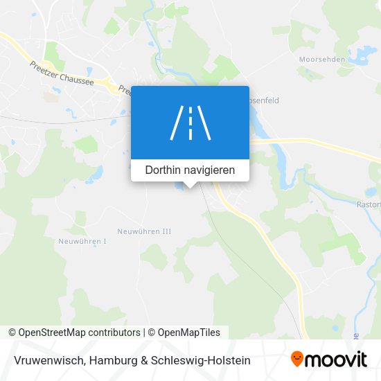 Vruwenwisch Karte