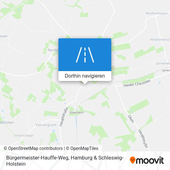 Bürgermeister-Hauffe-Weg Karte