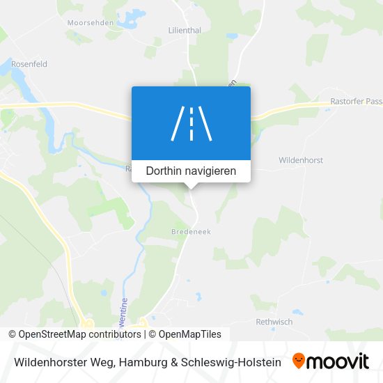 Wildenhorster Weg Karte