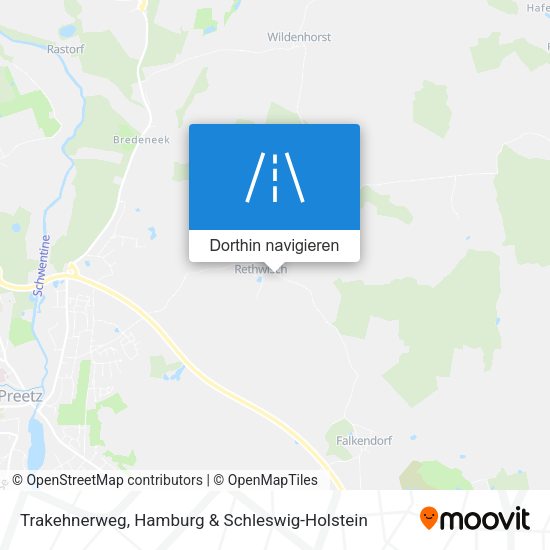 Trakehnerweg Karte