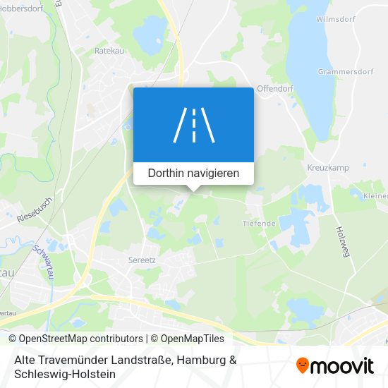 Alte Travemünder Landstraße Karte