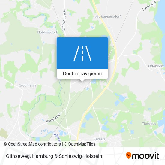 Gänseweg Karte