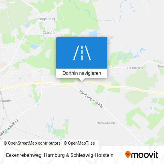 Eekenrebenweg Karte