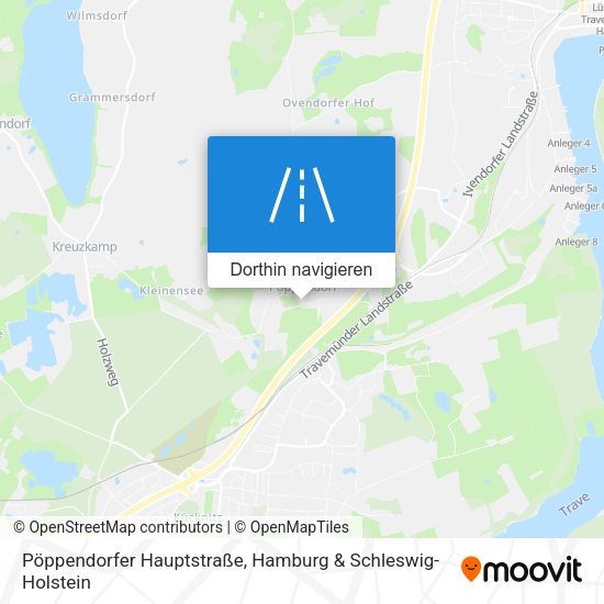 Pöppendorfer Hauptstraße Karte