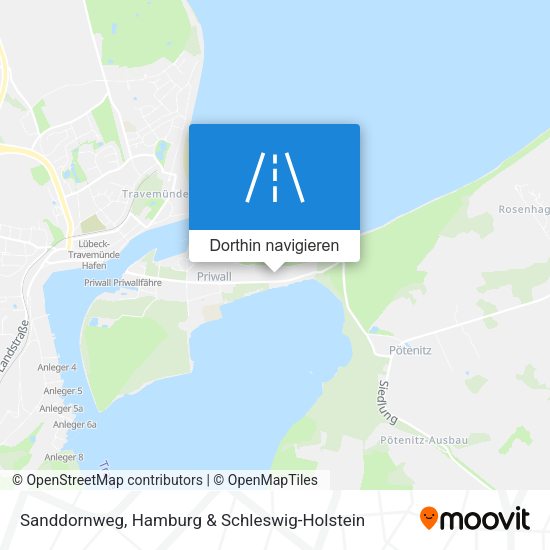 Sanddornweg Karte